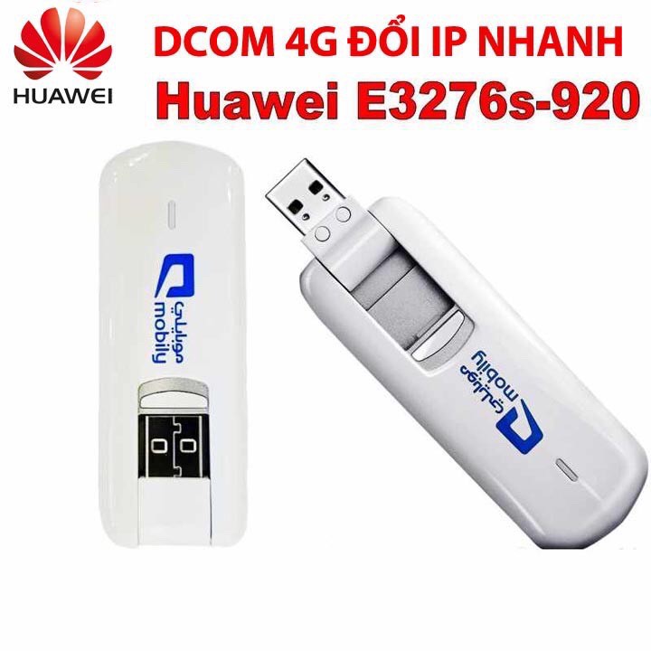 USB chất lượng HUAWEI E3276, hỗ trợ đổi ip siêu nhanh. Thiết kế tinh tế, nhỏ gọn. Tốc độ truy cập siêu nhanh