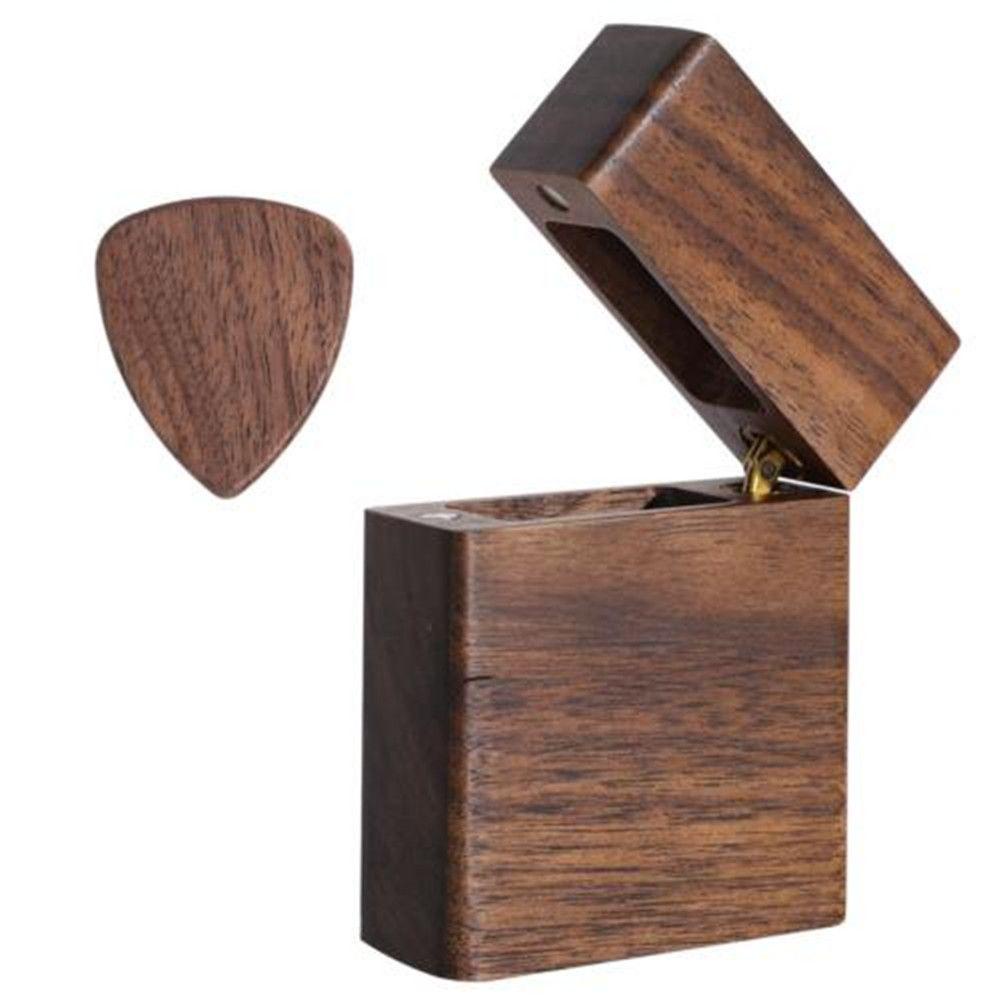 Hộp Đựng Phím Gảy Đàn Guitar Màu Đen
