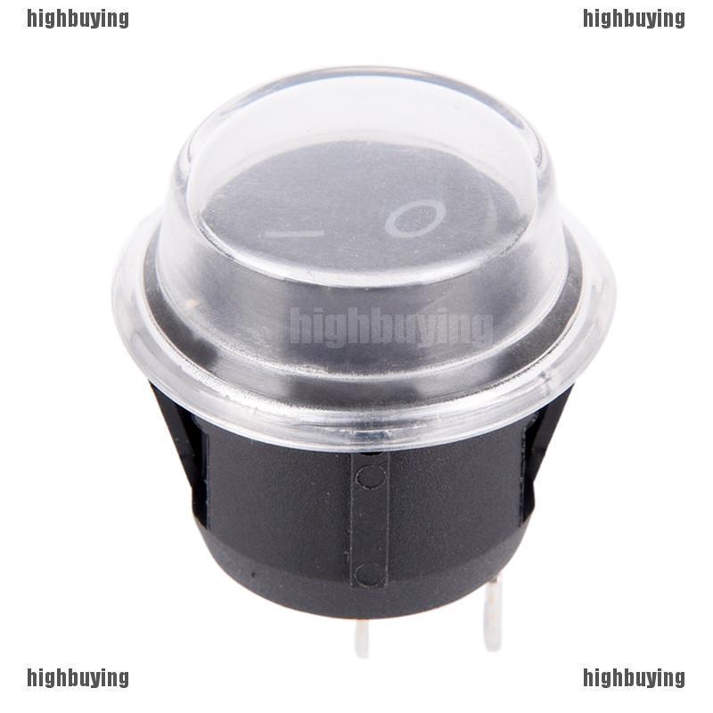 1 Cần Gạt 2 Chấu ON-OFF SPST Tròn Cho Xe Hơi