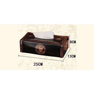 Hộp đựng khăn giấy sứ Versace cao cấp