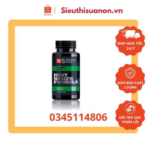 Supernatural sport Glucosamine and Chondroitin - Ngừa đau khớp Glucosamine and Chondroitin siberian – 120 viên