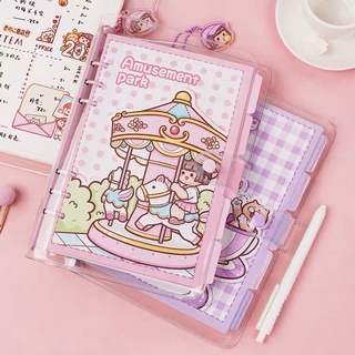 Combo sổ planner cô gái Mochi dễ thương 🎀 Sổ planner A6 bullet journal