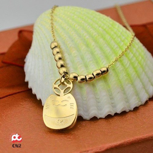 Lắc chân titan cá tính mèo cao cấp