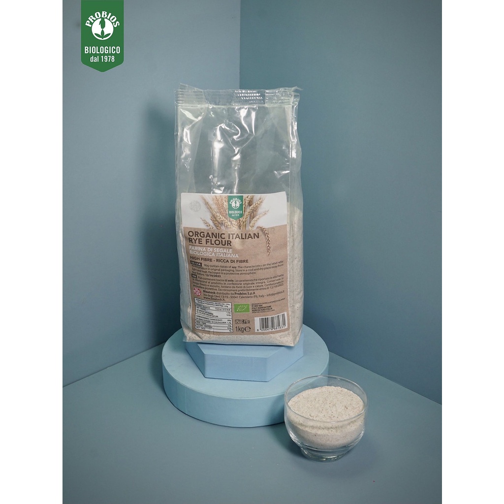 ✅ORGANIC✅  Bột lúa mạch đen nguyên cám hữu cơ 1kg ProBios