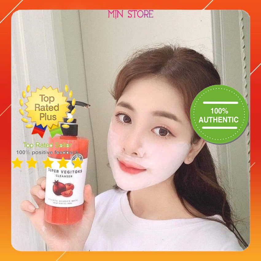 Sữa rửa mặt rau củ thải độc Wonder Bath Super Vegitoks Cleanser | BigBuy360 - bigbuy360.vn