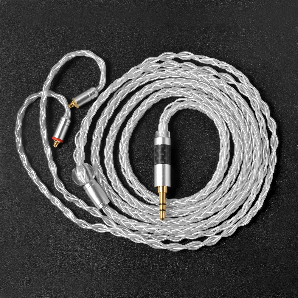Dây Cáp Tai Nghe 8 Lõi 192 Cores 6N 0.78 MMCX 3.5mm 4.4mm