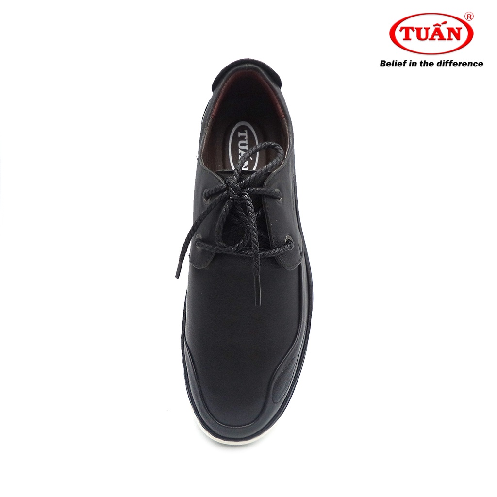 Giày da nam giày buộc dây quai da bò dáng thể thao năng động thương hiệu Tuấn GXHU-195