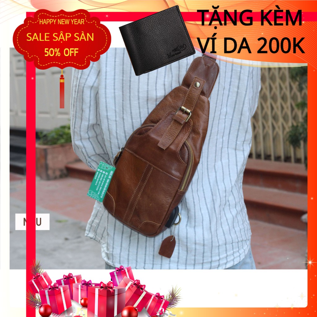 XẢ KHO TÚI ĐEO CHÉO DA BÒ T099 – HIỆN ĐẠI &amp; NĂNG ĐỘNG – THỜI TRANG CHÂU ÂU