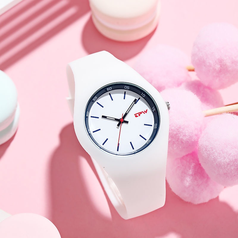 Đồng hồ nữ,TPIV chính hãng dây đeo silicol mặt tròn | BigBuy360 - bigbuy360.vn