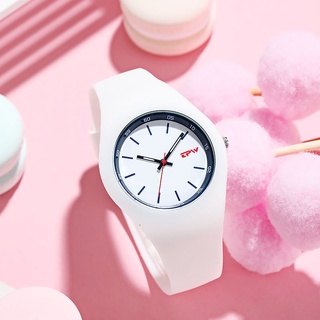 Đồng hồ nữ,TPIV chính hãng dây đeo silicol mặt tròn