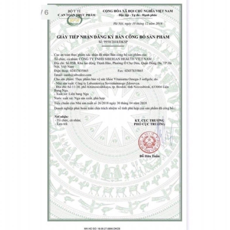 Gel xương khớp Flex rup siberian