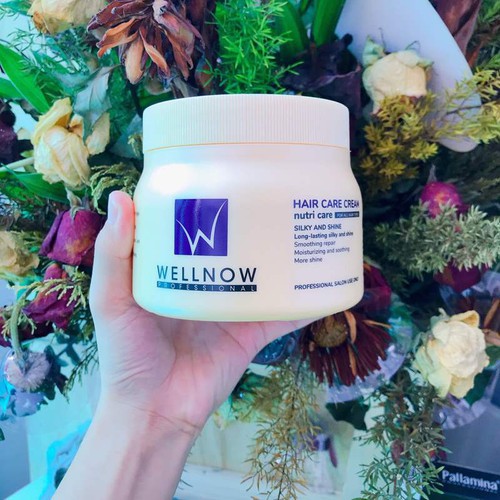 Kem hấp phục hồi siêu mềm mượt Wellnow 500ml