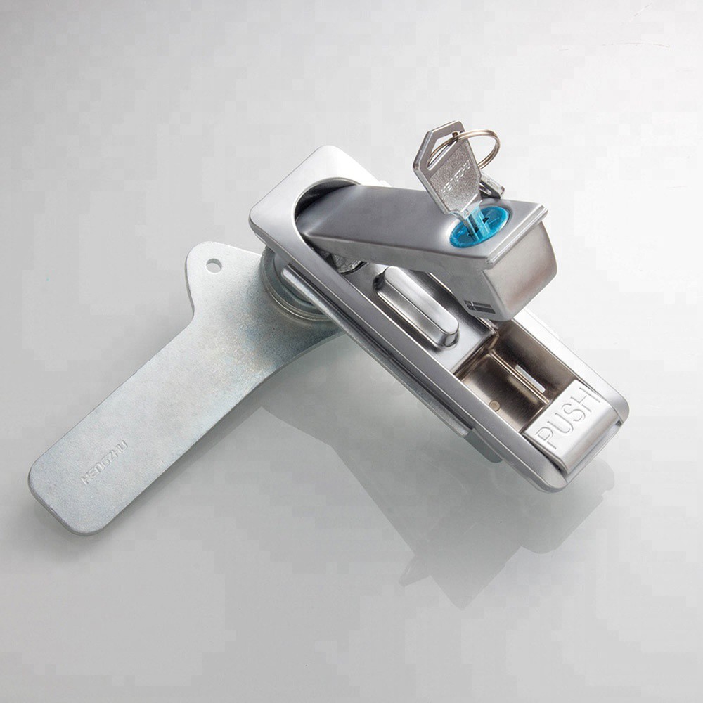 Khóa tủ điện AB102-1-1, AB102-2-1, Phụ kiện tủ bảng điện, Hiệu Hengzhu , Hàng chính hãng, CO CQ
