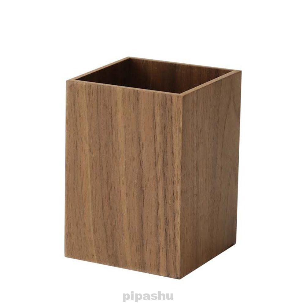Hộp Đựng Bút Bằng Gỗ Chống Trượt Đa Năng