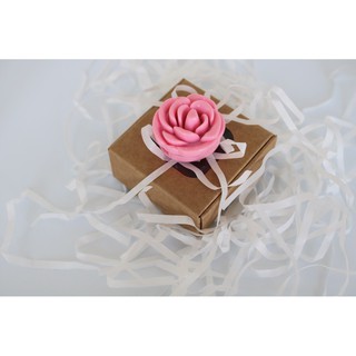 son handmade hoa hồng tặng khách