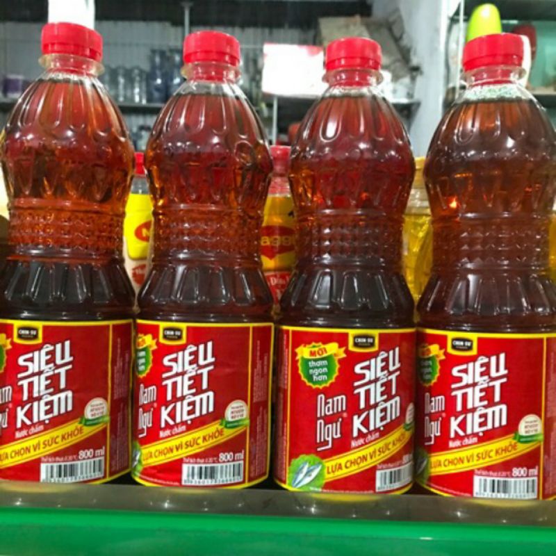 nước mắm nam Ngư siêu tiết kiệm chai 800ml