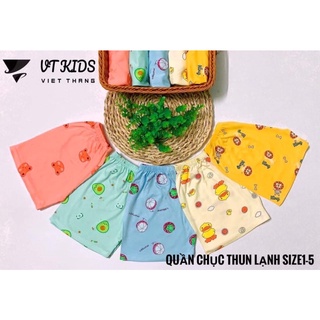 Combo 10c Quần chục thun lạnh cho bé