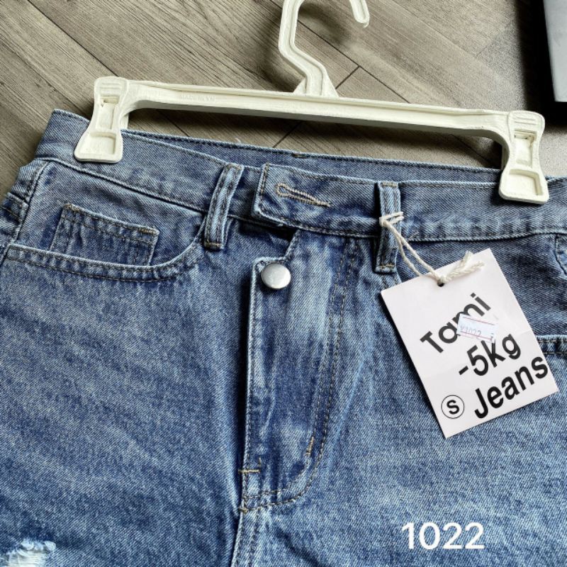 [Mã FAMAYWA2 giảm 10K đơn 50K] Quần Short Jeans Nữ Nút Kiểu Size nhỏ đến 35 MS 1022