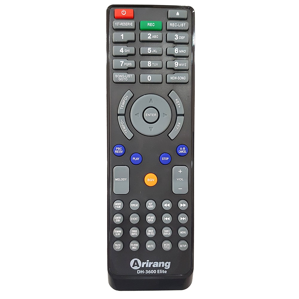 Remote Arirang AR-3600S-3600Hi-3600Hi plus-DH-3600Elite  - Hàng chính hãng