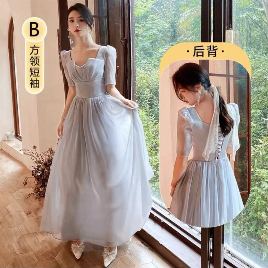 Đầm Phù Dâu Dáng Ôm Thiết Kế Mới Trẻ Trung Xinh Xắn