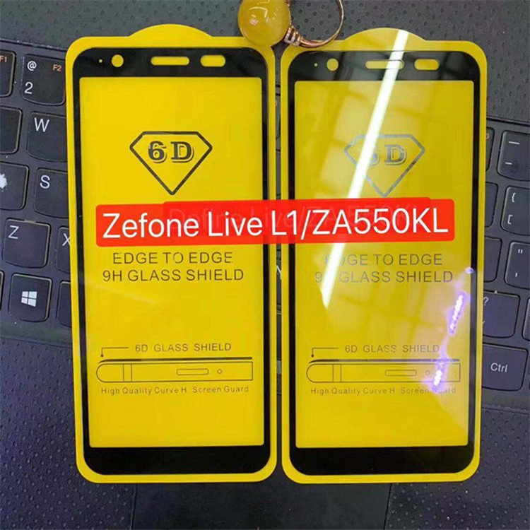 Asus Zenfone Live L1/ ZA550KL, Kính cường lực 6D Full màn hình full keo