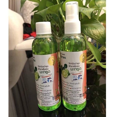 Combo Tinh dầu kích thích mọc tóc Hair Tonic Citrus genive ThaiLan 120gr