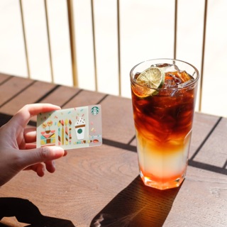 combo 6 thẻ tự chọn starbucks: 220k
