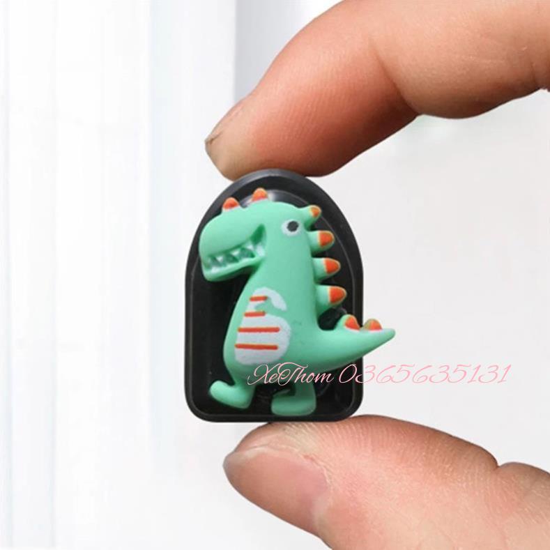 Móc treo đồ nhỏ gọn kiểu dáng động vật hoạt hình sáng tạo dễ thương gắn taplo xe hơi tiện lợi - móc taplo