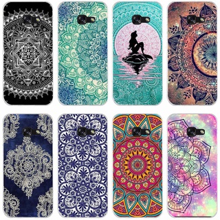 Ốp điện thoại tpu dẻo họa tiết hoa mandala độc đáo cho samsung galaxy a5 2015 2016 a5 2017 a3 2016 a7 2018 a80