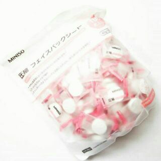 Mặt Nạ Giấy Nén Miniso Nhật Bản