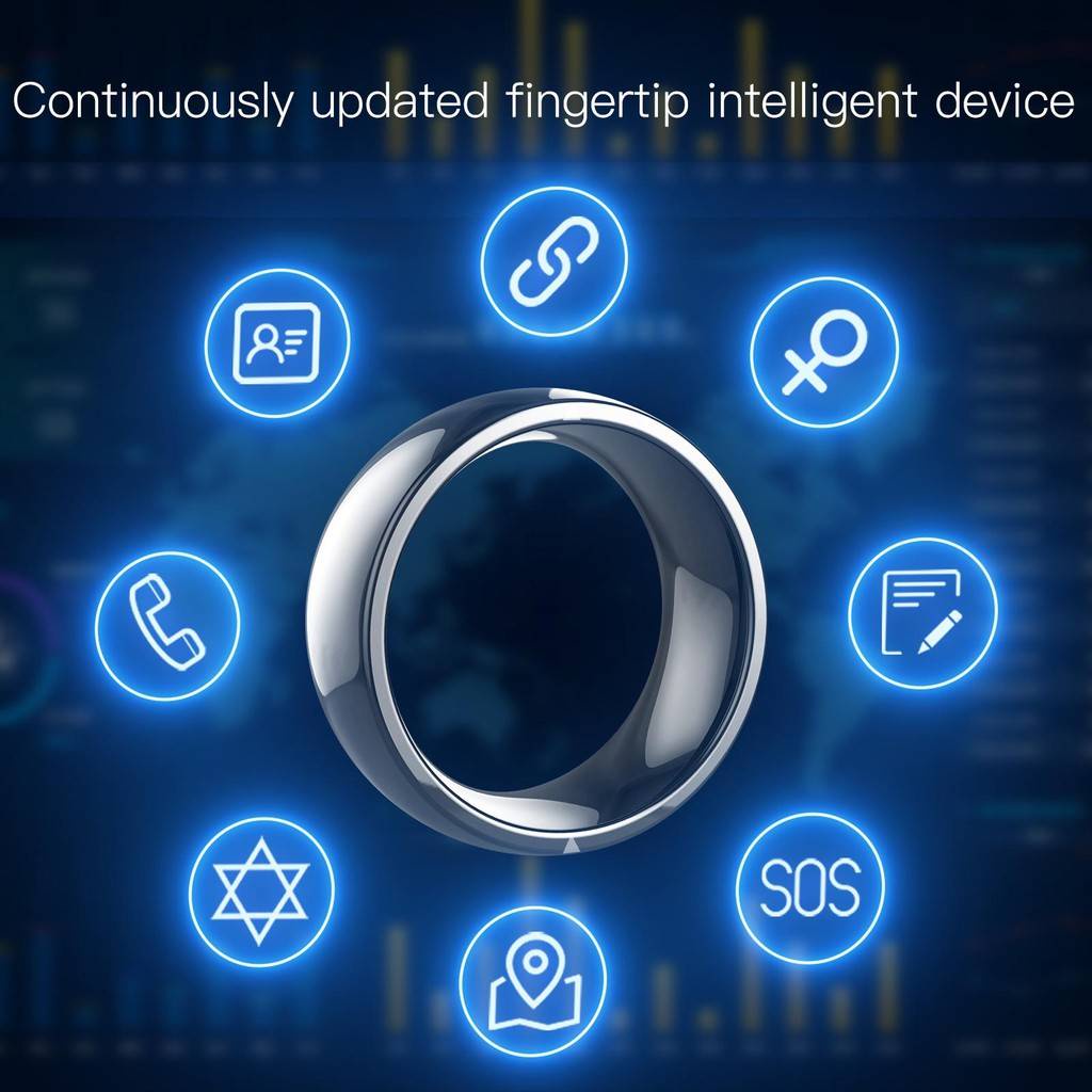 Nhẫn thông minh cảm biến NFC JAKCOM R4 chống thấm nước IPX7 chống bụi cho điện thoại Android IOS