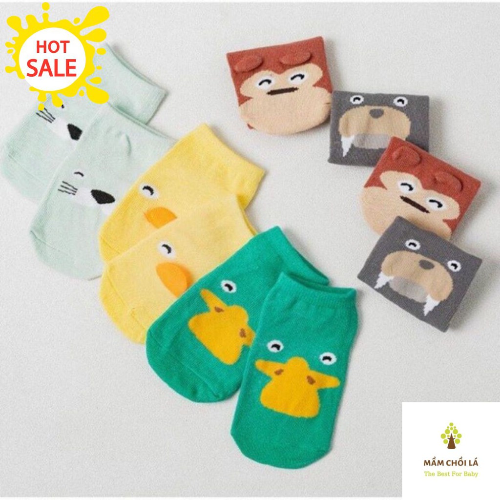 Tất Chống Trơn 🍅𝑭𝒓𝒆𝒆𝒔𝒉𝒊𝒑🍅 Tất Cổ Ngắn Chống Trơn KID SOCK Cho Bé Từ 1-5 Tuổi -KILUTA .