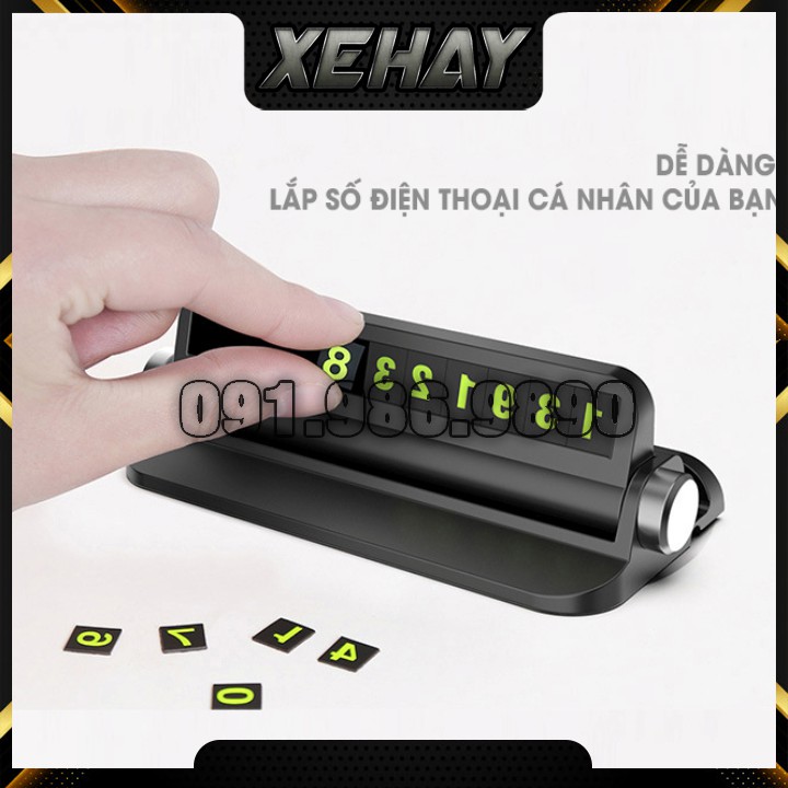 bảng ghi số điện thoại để taplo xe, giá đỡ điện thoại thông minh cho xe hơi ô tô.