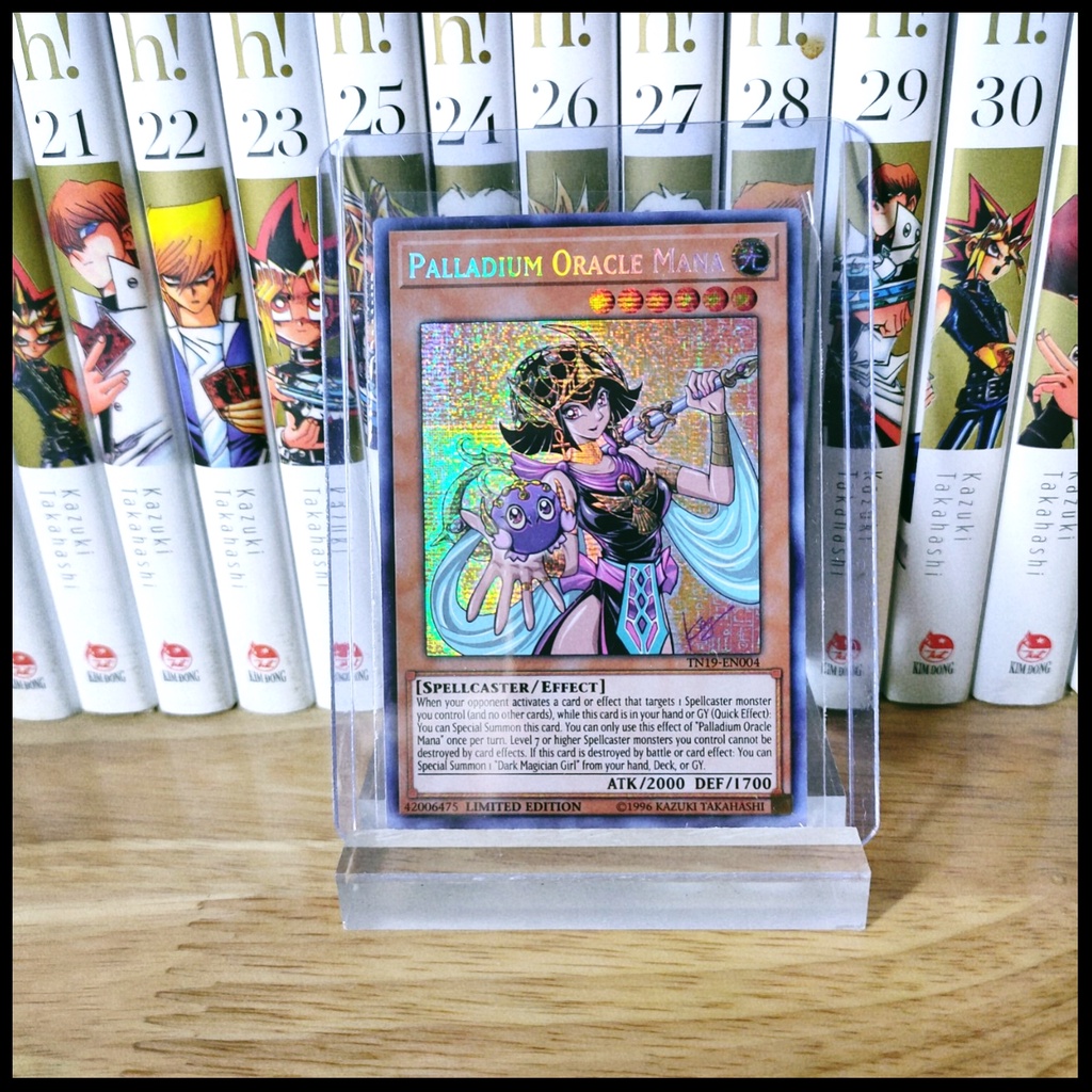 Thẻ bài yugioh chính hãng Palladium Oracle Mana – Prismatic Secret Rare
