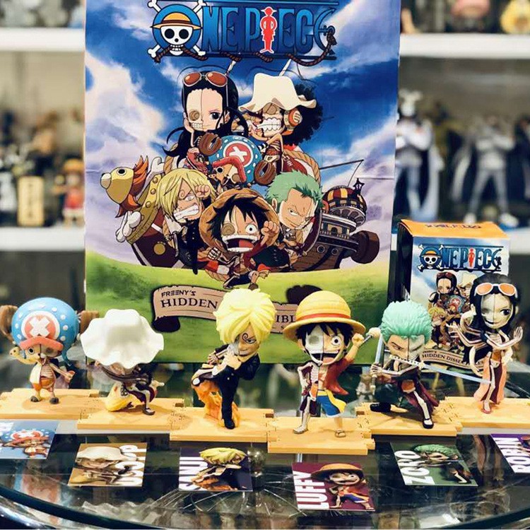 Mô hình chibi nhóm hải tặc luffy