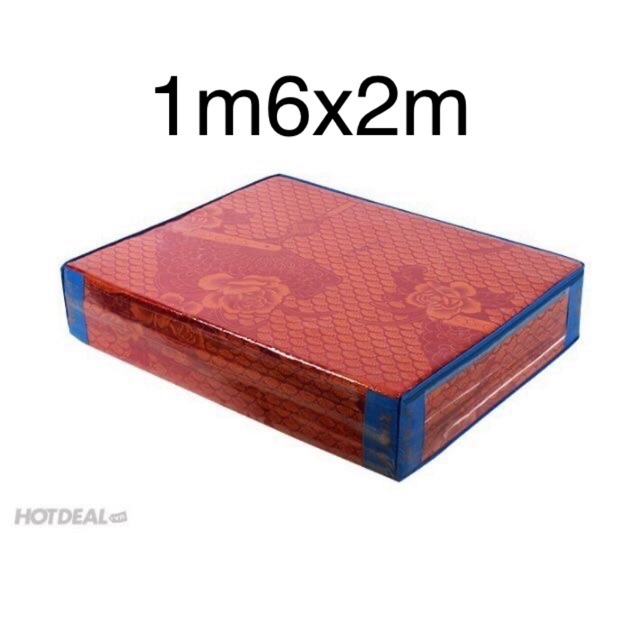 Đệm xốp pe kt:1m6x2m đủ loại độ dày đệm gấp bọc gấm cao cấp(Bh 1 đổi 1 )