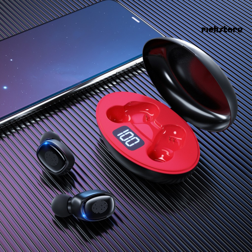 Tai Nghe Bluetooth 5.0 Không Dây Chống Nước Có Micro Tiện Dụng