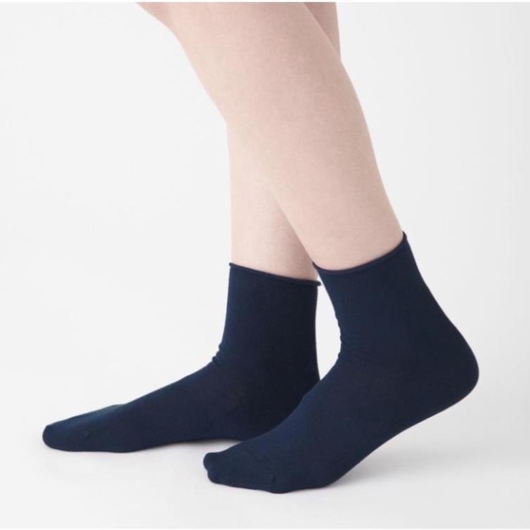 TẤT trơn CỔ LỬNG-MỎNG 23-25cm-CỔ NHÚN