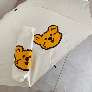 Ô Dù Gấp Che Mưa Hình Gấu Why Bear