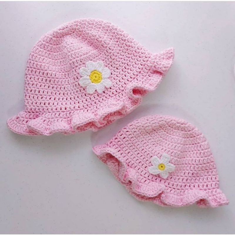 Nón len cho bé - móc theo số đo - dùng len tốt không xù, không bụi, không mất dáng