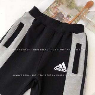 bộ nỉ adidas cho bé trai/gái