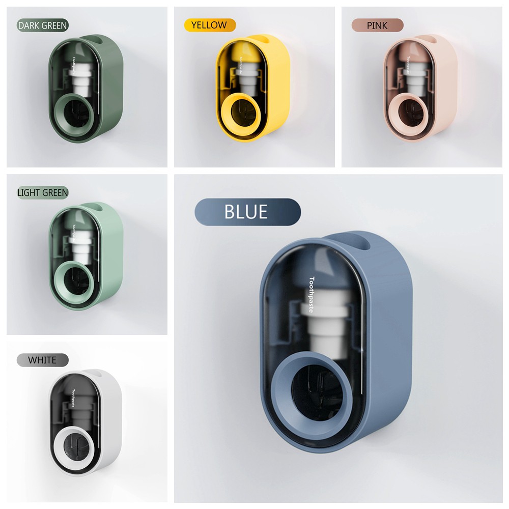 Dụng Cụ Lấy Kem Đánh Răng Tự Dính Chống Thấm Nước Nhiều Màu Sắc Tiện Lợi Dành Cho Nhà