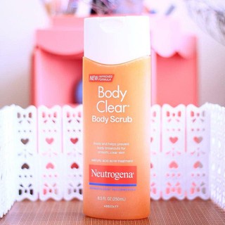 Sữa tắm Neutrogena Body Clear Body Scrub 250ml NEUTROGENA Mỹ
