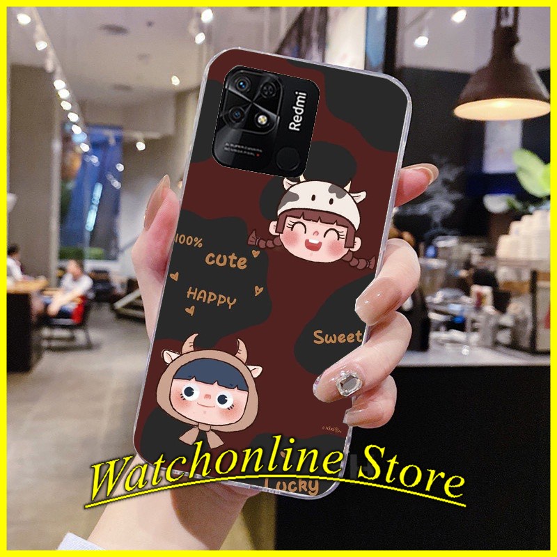 Ốp silicon in UV Xiaomi Redmi K60 pro Redmi 10C Poco C40 Redmi 10A Redmi A1 họa tiết Jumb