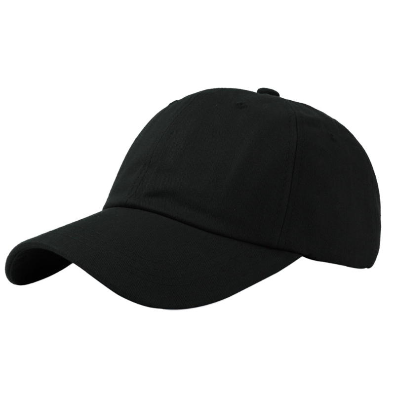 Mũ Lưỡi Trai Cotton 6 Lớp Màu Sắc Đơn Giản Phong Cách Hip Hop Hàn Quốc Có Thể Điều Chỉnh