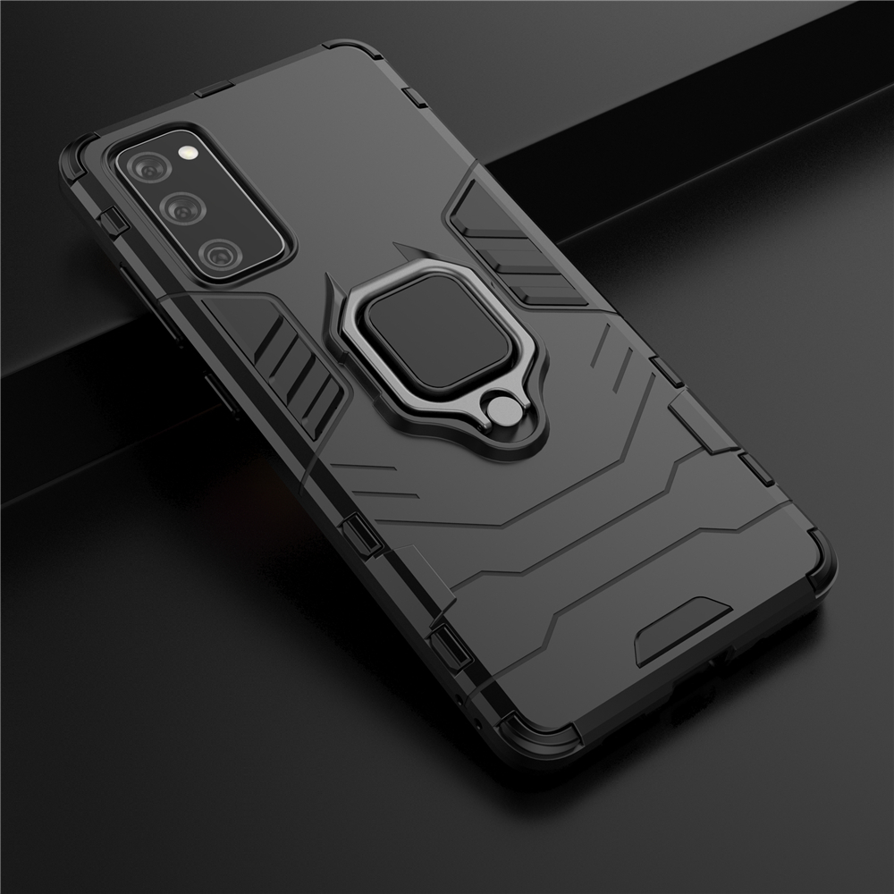 Ốp điện thoại cứng kiểu giáp có giá đỡ nhẫn cho Samsung Galaxy S20 FE Samsung S20 Ultra S8 S9 S10 Plus S10e Lite | BigBuy360 - bigbuy360.vn