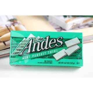 Socola andes sữa bạc hà Mỹ 132g