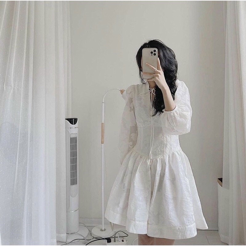 ĐẦM DỰ TIỆC REN HOA ZUZU DRESS