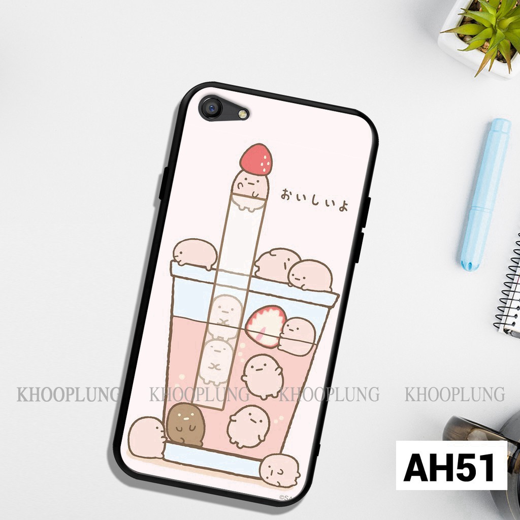 Ốp lưng Oppo F1S - F3 - F3 PLUS - F5 - F7 - F9 in hình trà sữa dễ thương