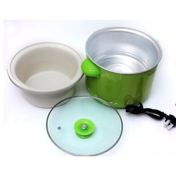 Nồi Điện Đa Năng Nồi Áp Suất Mini, Nồi Kho Cá, Nồi Nấu Cháo, Nồi Nấu Chậm 1,5L Nấu Cháo Chậm Đa Năng Bảo hành 12 tháng